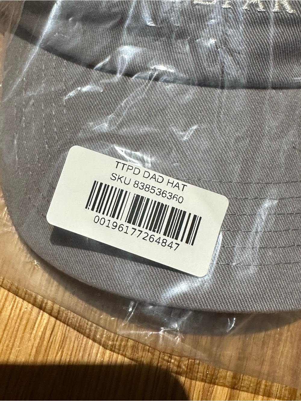 The Tortured Poets Department Grey Hat OS - Picture 5 of 7